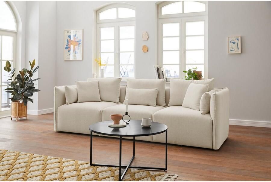 Andas 3-zitsbank Nöre 3 delen in vele stofkwaliteiten en kleuren. zie ook "nöre" (3-delig) - Foto 3