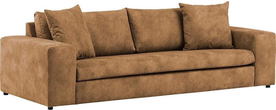 Home affaire 3-zitsbank SLEETLAND XXL in fluweel of vintage lederlook - Foto 9