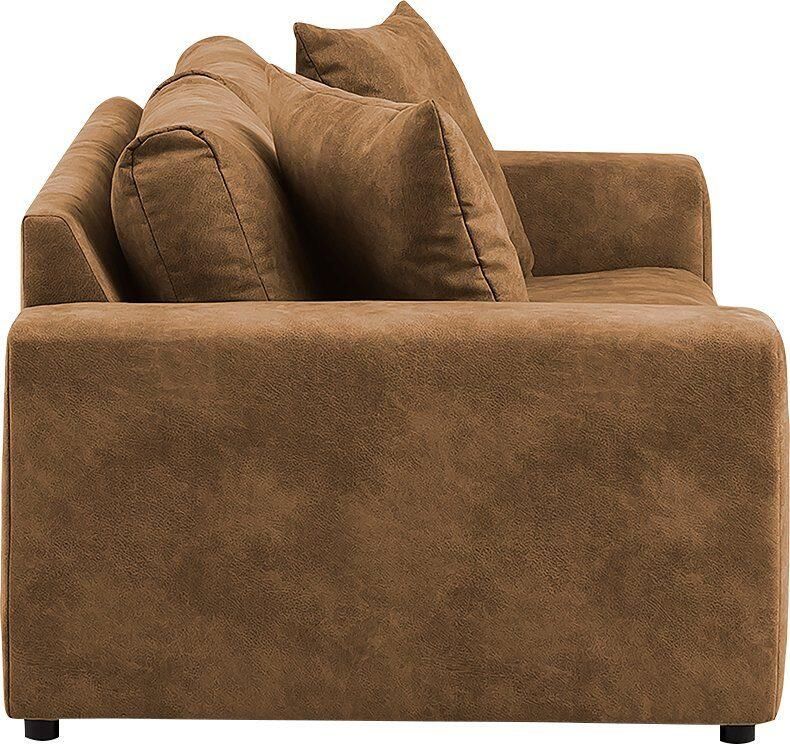 Home affaire 3-zitsbank SLEETLAND XXL in fluweel of vintage lederlook - Foto 5
