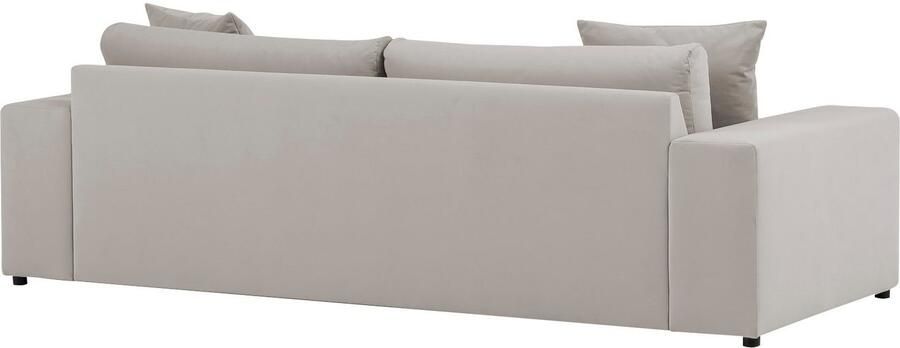 Andas 3-zitsbank SLEETLAND XXL in fluweel of vintage lederlook - Foto 6