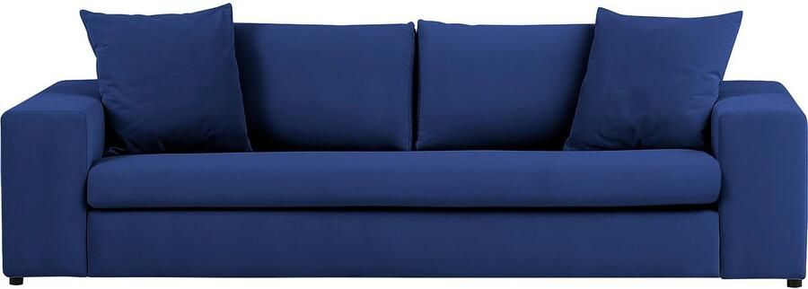 Andas 3-zitsbank SLEETLAND XXL in fluweel of vintage lederlook - Foto 7