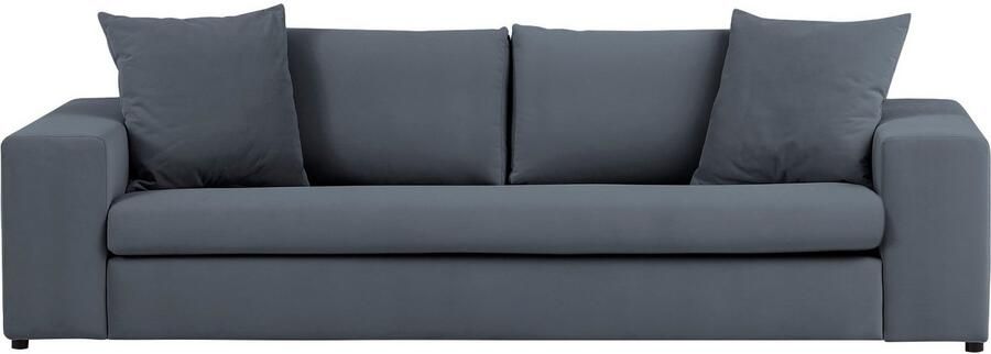 Andas 3-zitsbank SLEETLAND XXL in fluweel of vintage lederlook - Foto 6