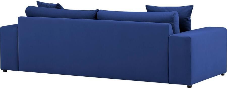 Andas 3-zitsbank SLEETLAND XXL in fluweel of vintage lederlook - Foto 6