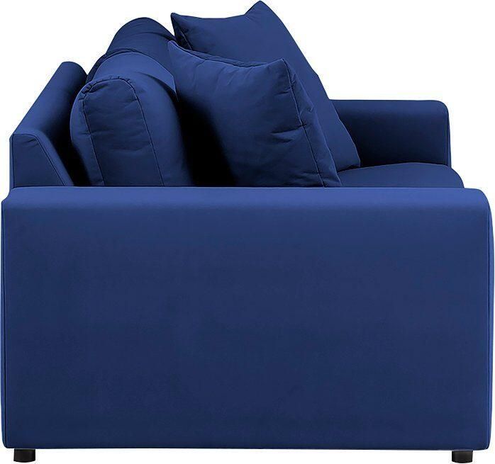 Andas 3-zitsbank SLEETLAND XXL in fluweel of vintage lederlook - Foto 4