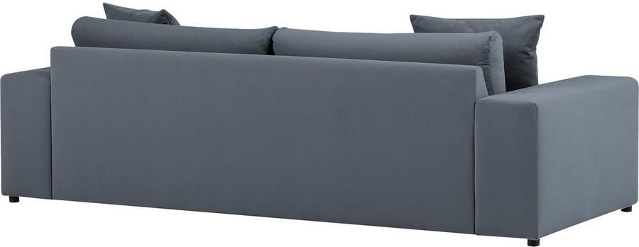 Andas 3-zitsbank SLEETLAND XXL in fluweel of vintage lederlook - Foto 5