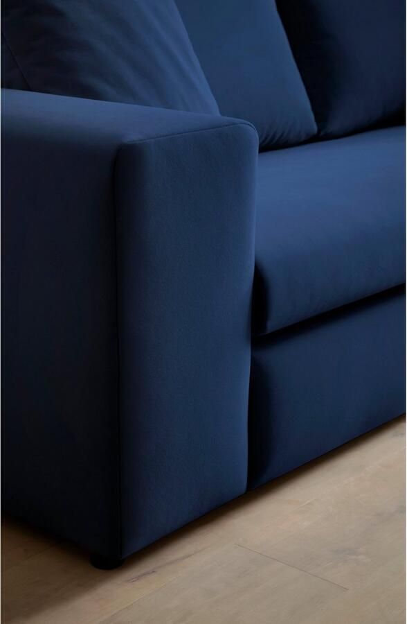 Andas 3-zitsbank SLEETLAND XXL in fluweel of vintage lederlook - Foto 2