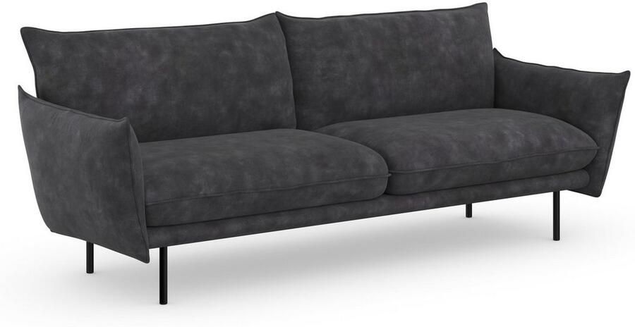 Andas 3-zitsbank Stine Bijzonder design door kussen-look en opstaande naad by Morten Georgsen - Foto 7