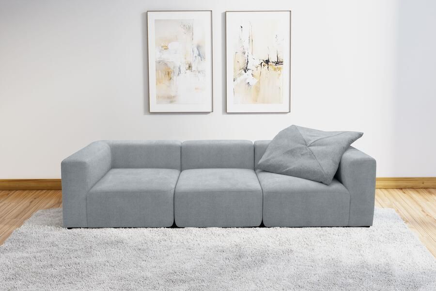 Andas 3-zitsbank Utvik bestaande uit 2 hoek- en 1 middenelement - Foto 4