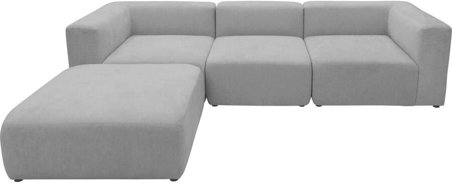 Andas 3-zitsbank Utvik kan individueel worden samengesteld Modulsofa bestaande uit 2 hoekelementen 1 middenstuk en 1 poef - Foto 3