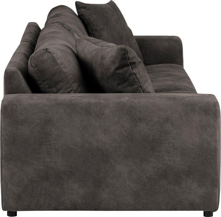 Home affaire 4-zitsbank SLEETLAND XXL in fluweel of vintage lederlook - Foto 4