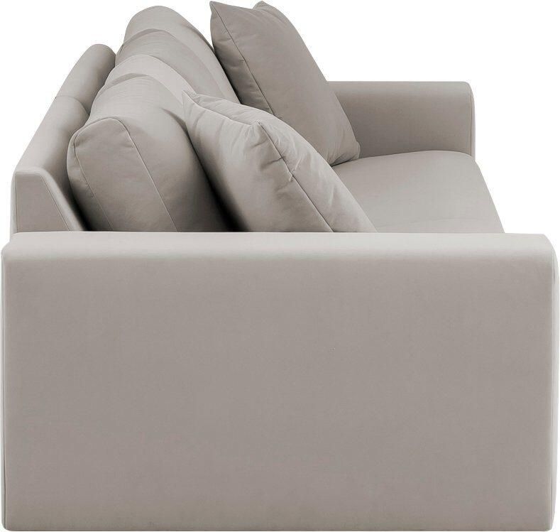 Home affaire 4-zitsbank SLEETLAND XXL in fluweel of vintage lederlook - Foto 2