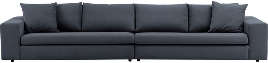 Home affaire 4-zitsbank SLEETLAND XXL in fluweel of vintage lederlook - Foto 9