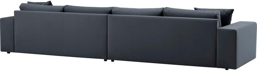 Home affaire 4-zitsbank SLEETLAND XXL in fluweel of vintage lederlook - Foto 8