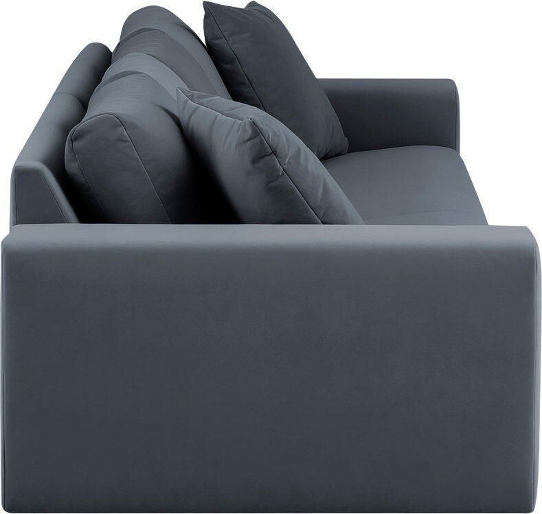 Home affaire 4-zitsbank SLEETLAND XXL in fluweel of vintage lederlook - Foto 2