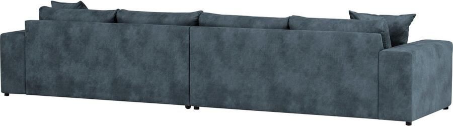 Andas 4-zitsbank SLEETLAND XXL in fluweel of vintage lederlook - Foto 6