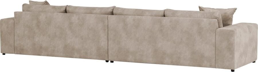 Andas 4-zitsbank SLEETLAND XXL in fluweel of vintage lederlook - Foto 6