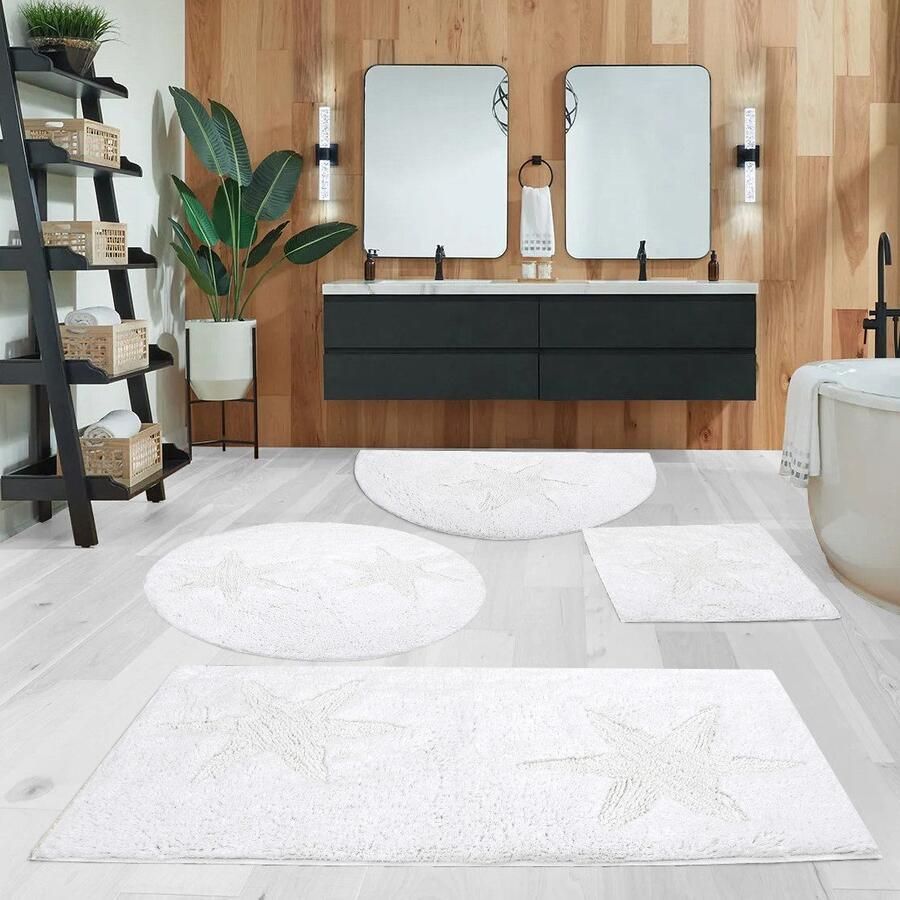 Andas Badmat Marie Badmat stermotief reliëfstructuur ook als set - Foto 2