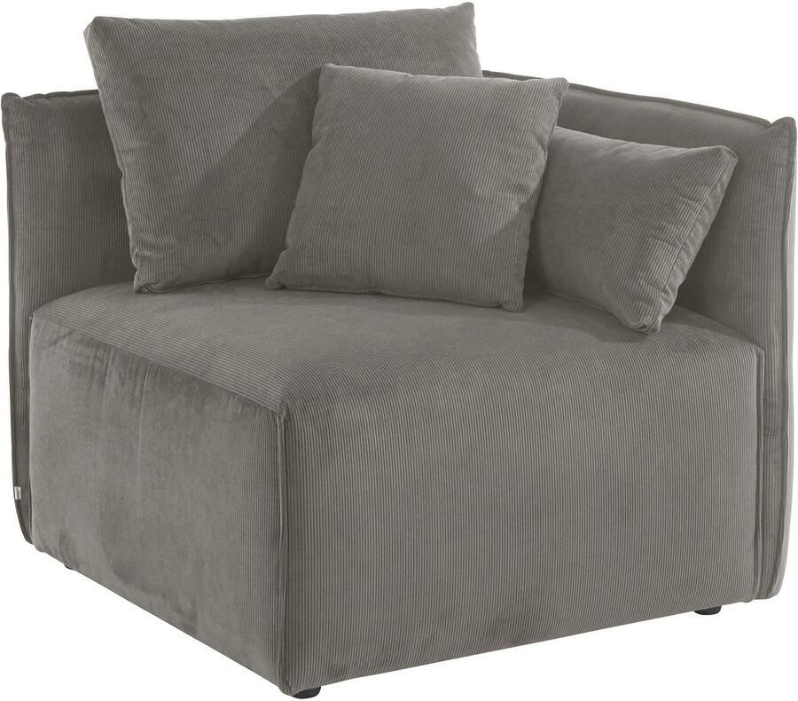 Andas Bank-hoekelement Nöre Modulair om samen te stellen in vele stofkwaliteiten en kleuren (1 stuk) - Foto 2