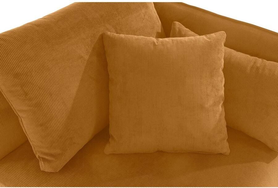 Andas Bank-hoekelement Nöre Modulair om samen te stellen in vele stofkwaliteiten en kleuren (1 stuk) - Foto 4