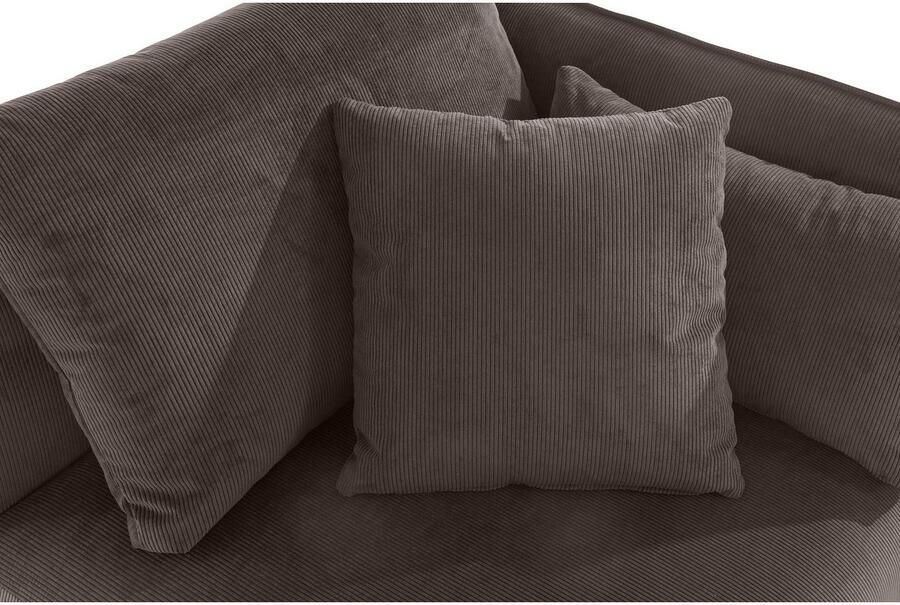 Andas Bank-hoekelement Nöre Modulair om samen te stellen in vele stofkwaliteiten en kleuren (1 stuk) - Foto 4