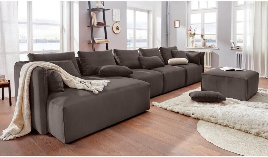 Andas Bank-hoekelement Nöre Modulair om samen te stellen in vele stofkwaliteiten en kleuren (1 stuk) - Foto 6