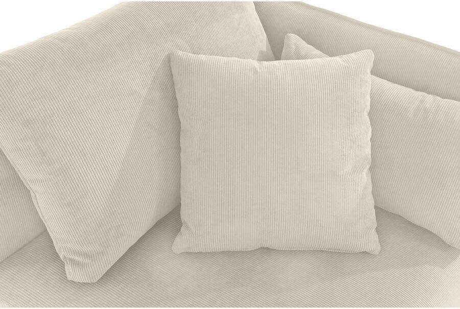 Andas Bank-hoekelement Nöre Modulair om samen te stellen in vele stofkwaliteiten en kleuren (1 stuk) - Foto 4