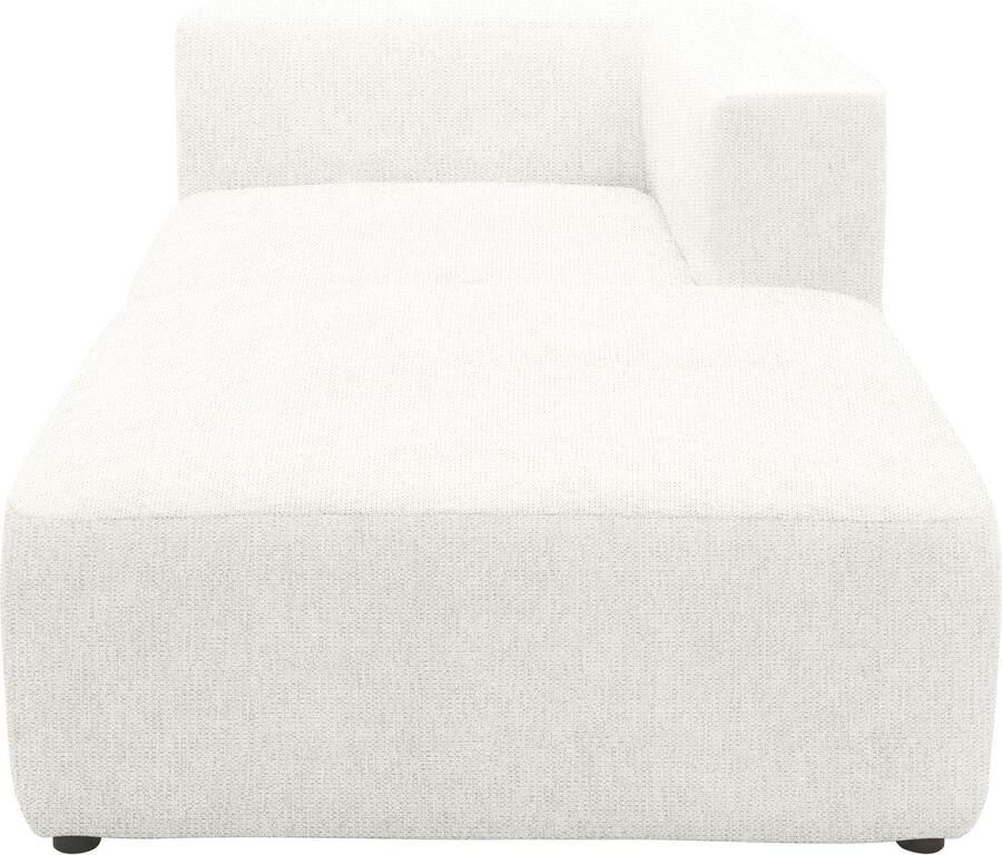 Andas Bank-hoekelement Utvik bestaande uit hoekelement en poef