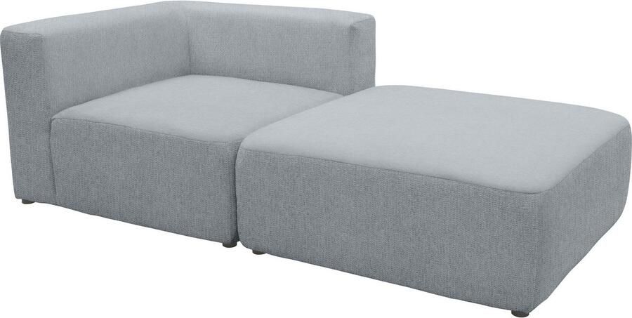 Andas Bank-hoekelement Utvik bestaande uit hoekelement en poef - Foto 3