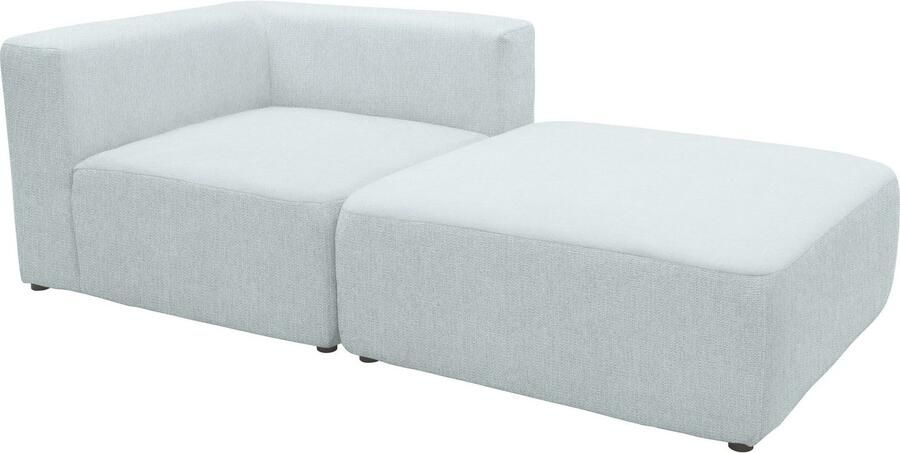 Andas Bank-hoekelement Utvik bestaande uit hoekelement en poef - Foto 3