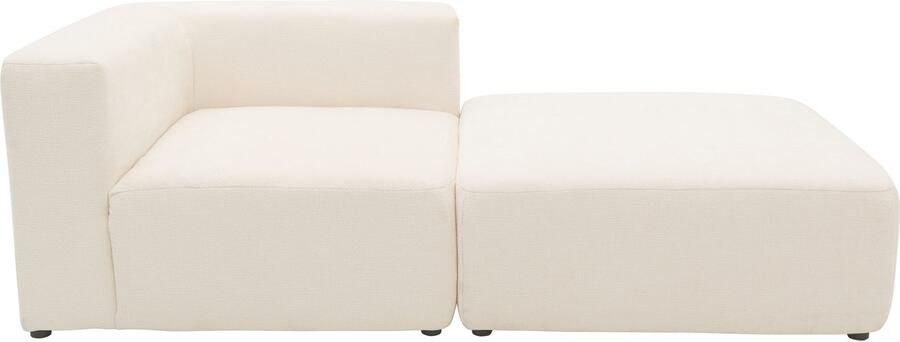 Andas Bank-hoekelement Utvik bestaande uit hoekelement en poef - Foto 4