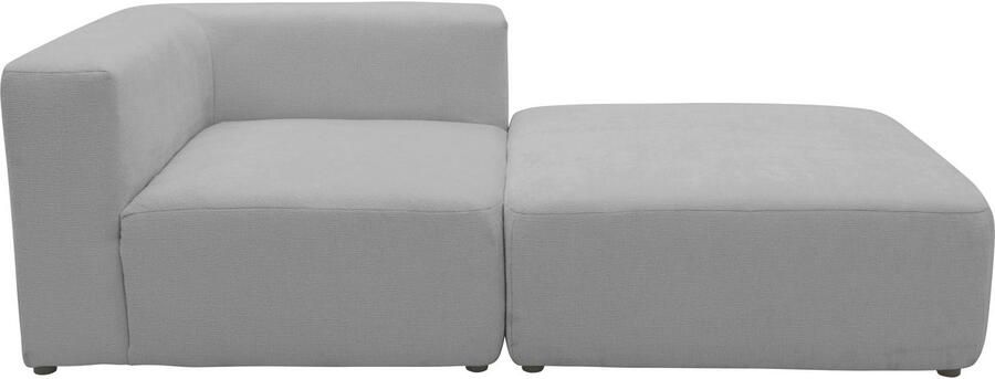 Andas Bank-hoekelement Utvik bestaande uit hoekelement en poef - Foto 4