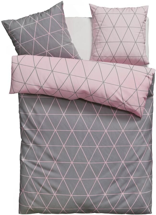 Andas Beddengoed Balsby in maat 135x200 of 155x220 cm 100% katoen (2-delig) - Foto 3