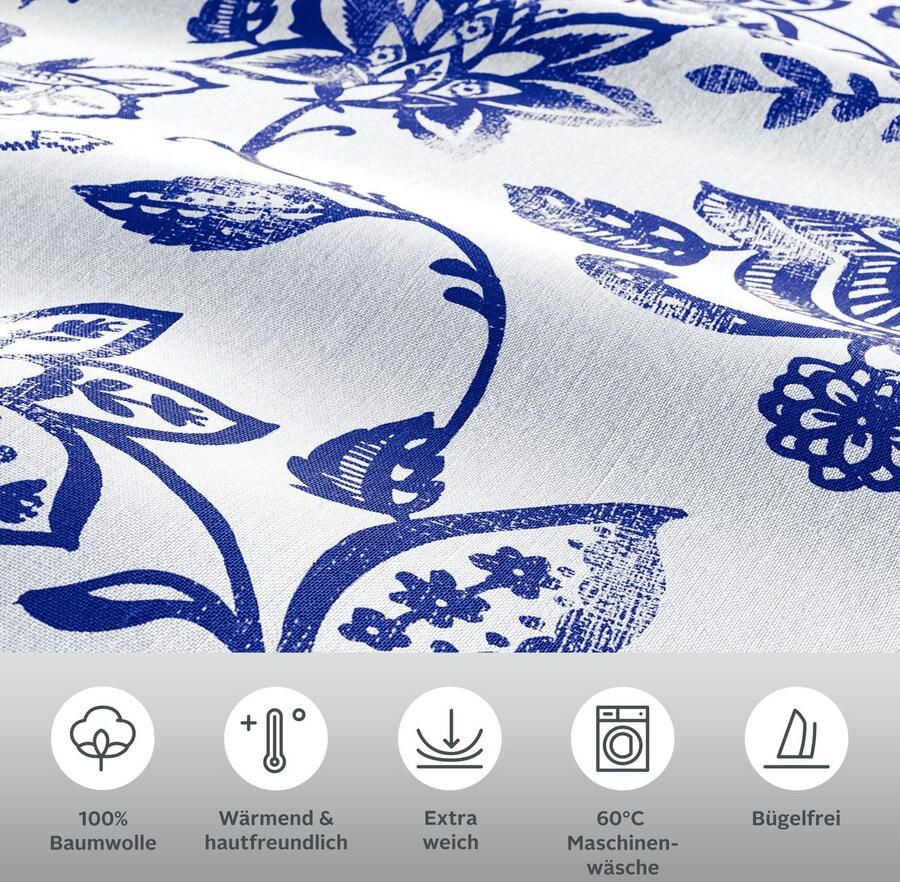 Andas Beddengoed Nordby Bedlinnen van katoen Scandinavisch design vanaf maat 135x200 cm (2-delig) - Foto 2