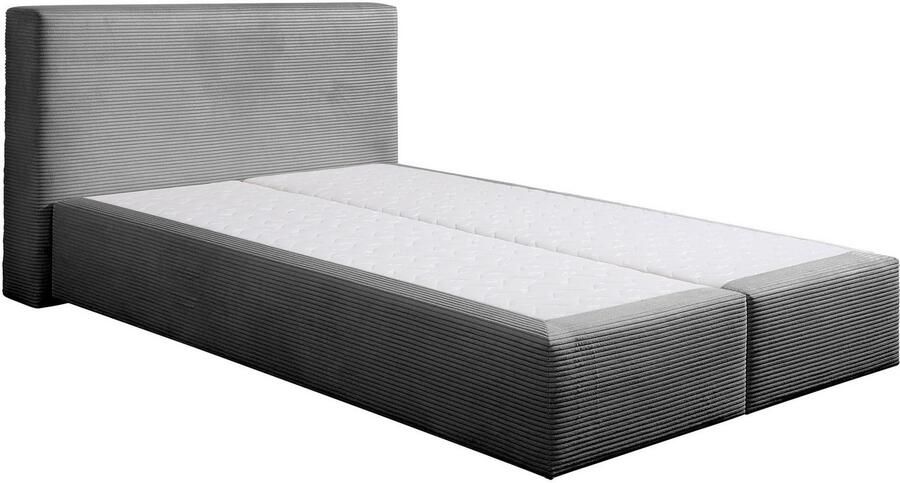 Andas Boxspring Åby In cord bekleding optioneel met en zonder matras verkrijgbaar - Foto 2
