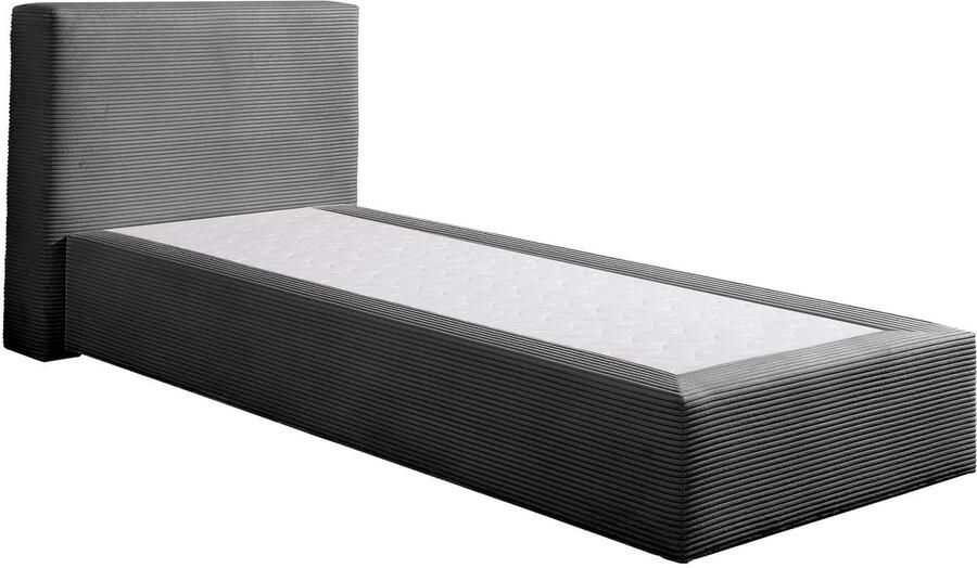 Andas Boxspring Åby In cord bekleding optioneel met en zonder matras verkrijgbaar - Foto 2