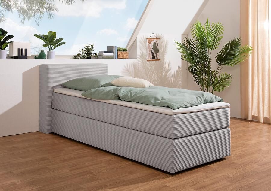 Andas Boxspring Åby In cord bekleding optioneel met en zonder matras verkrijgbaar - Foto 6
