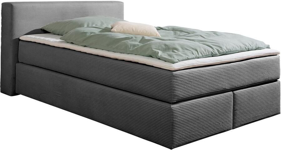 Andas Boxspring Åby In cord bekleding optioneel met en zonder matras verkrijgbaar - Foto 4