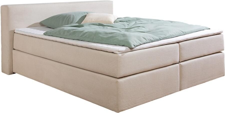 Andas Boxspring Åby In cord bekleding optioneel met en zonder matras verkrijgbaar - Foto 6