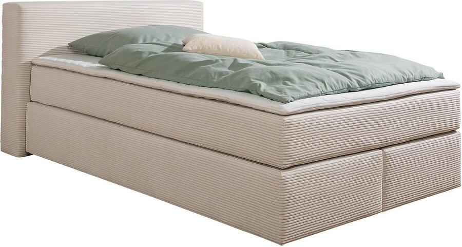 Andas Boxspring Åby In cord bekleding optioneel met en zonder matras verkrijgbaar - Foto 6