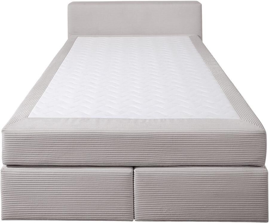 Andas Boxspring Åby In cord bekleding optioneel met en zonder matras verkrijgbaar - Foto 2