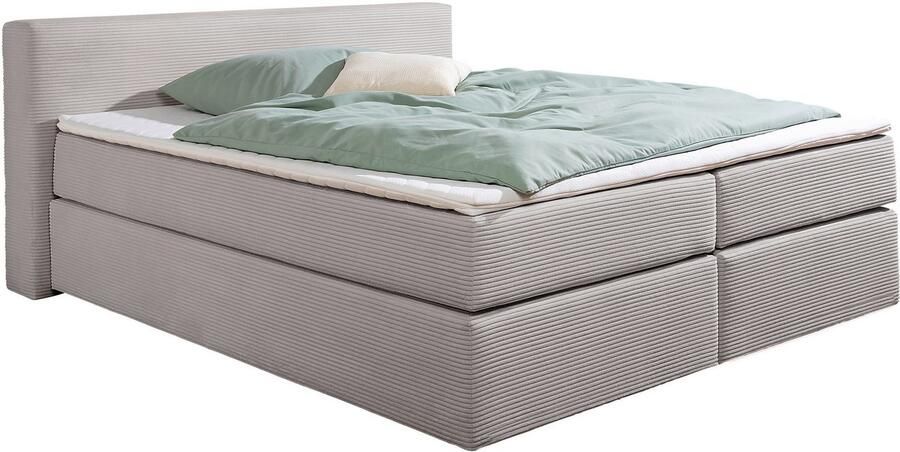 Andas Boxspring Åby In cord bekleding optioneel met en zonder matras verkrijgbaar - Foto 4