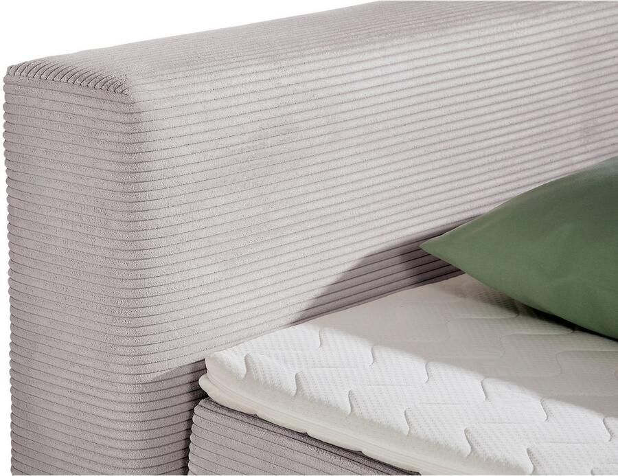 Andas Boxspring Åby In cord bekleding optioneel met en zonder matras verkrijgbaar - Foto 2