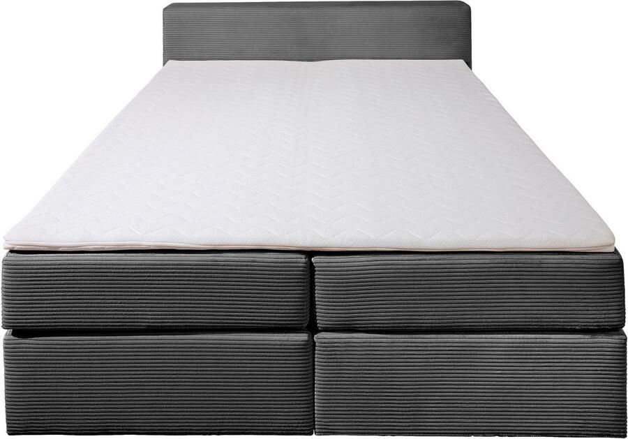 Andas Boxspring Åby In cord bekleding optioneel met en zonder matras verkrijgbaar - Foto 3