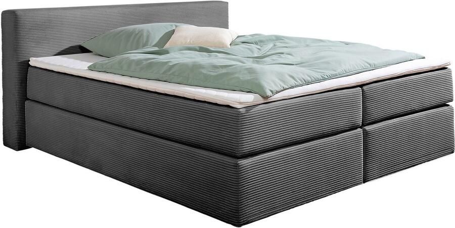 Andas Boxspring Åby In cord bekleding optioneel met en zonder matras verkrijgbaar - Foto 5
