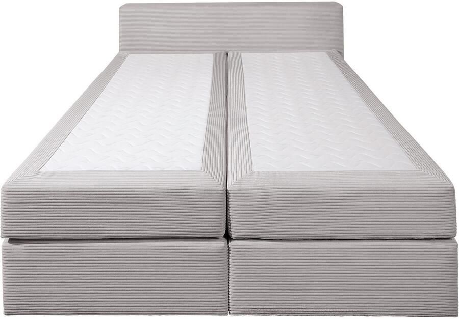 Andas Boxspring Åby In cord bekleding optioneel met en zonder matras verkrijgbaar - Foto 3