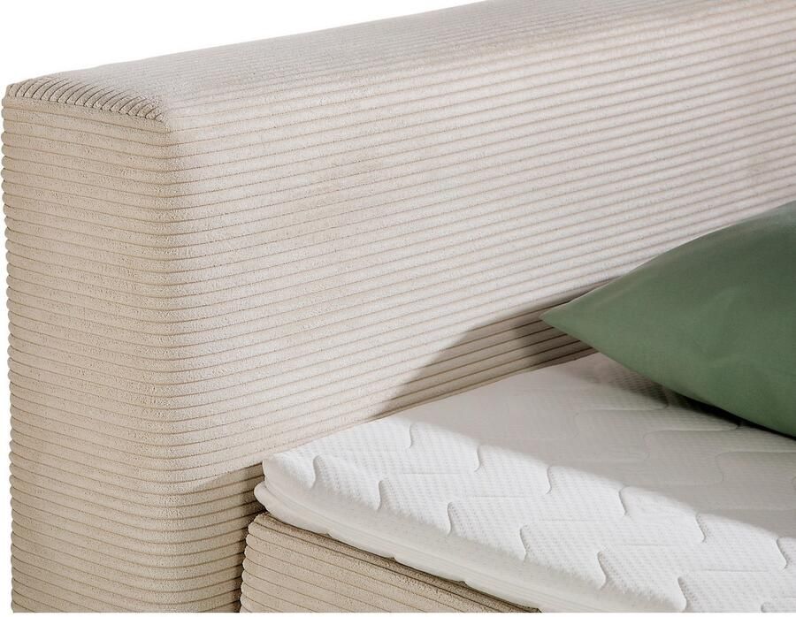 Andas Boxspring Åby In cord bekleding optioneel met en zonder matras verkrijgbaar - Foto 3
