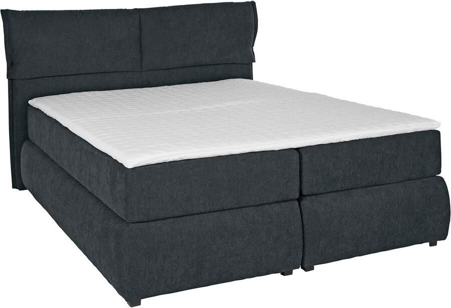 Andas Boxspring Jenson in 4 kleuren 4 breedten 3 matrassoorten in 2 hardheden topmatras - Foto 4