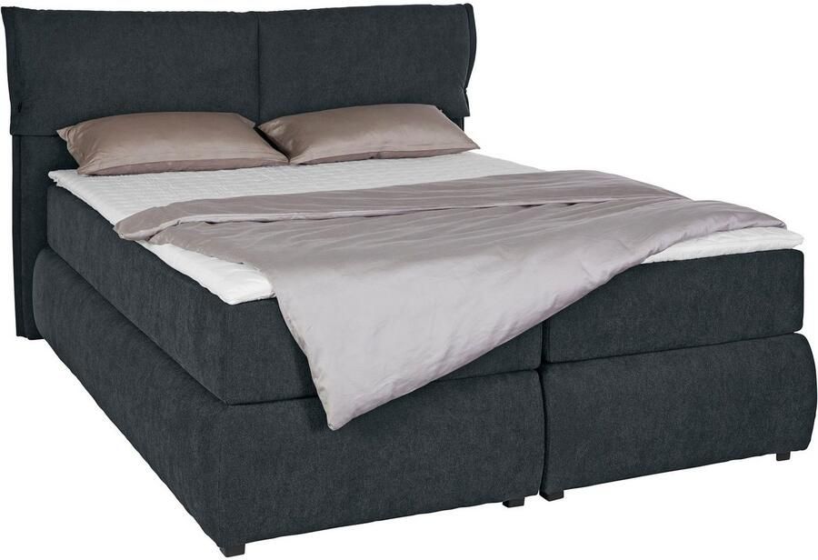Andas Boxspring Jenson in 4 kleuren 4 breedten 3 matrassoorten in 2 hardheden topmatras - Foto 5