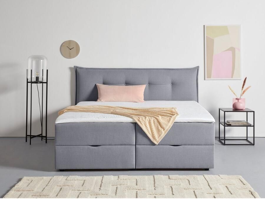 Andas Boxspring Lichtgewicht inclusief bedkist & topmatras in 4 breedten en 2 hardheden - Foto 3