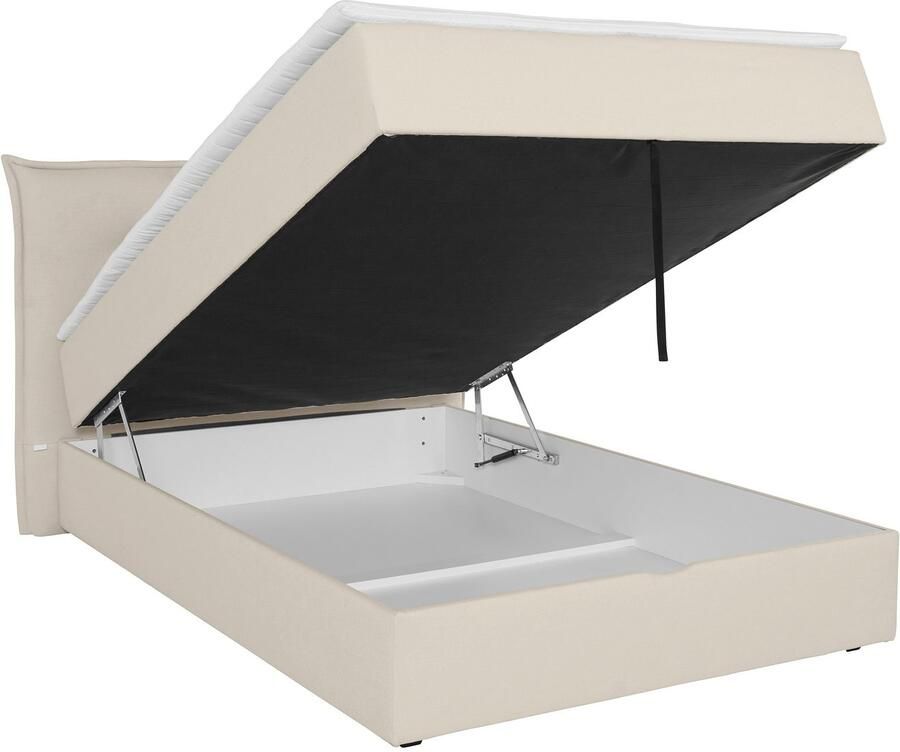 Andas Boxspring Lichtgewicht inclusief bedkist & topmatras in 4 breedten en 2 hardheden - Foto 2